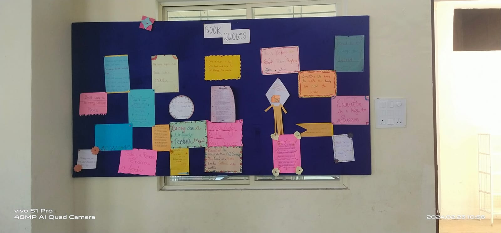 Library Bulletin Wall
